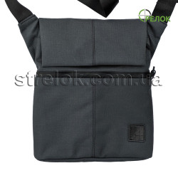 Сумка синтетична плечова із кобурою A-line А41, темно-сіра