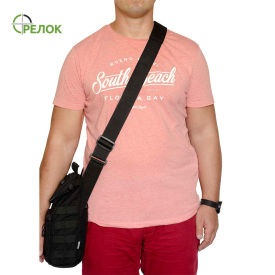 Плечова СУМКА-КОБУРА A-line А42 чорна Плечова СУМКА-КОБУРА A-line А42 чорна