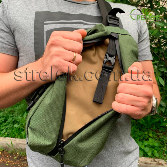 Нагрудная сумка-кобура A-line А44 олива Нагрудная сумка-кобура A-line А44 олива