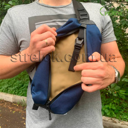 Нагрудная сумка-кобура A-line А44 синяя