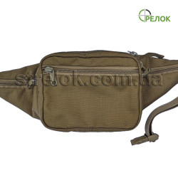 Сумка синтетична поясна з кобурою A-line A3, койот