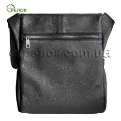 Сумка шкіряна плечова з кобурою A-line А40, чорна