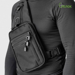 Сумка синтетична плечова з кобурою A-line А33, койот