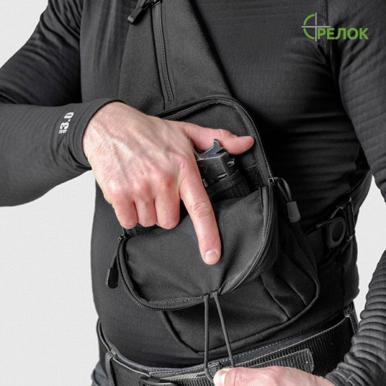 Сумка синтетична плечова із кобурою A-line А33, олива Сумка синтетична плечова із кобурою A-line А33, олива