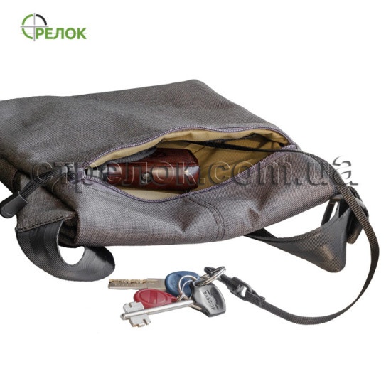 Сумка синтетическая плечевая с кобурой A-line А39