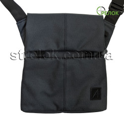 Сумка синтетическая плечевая с кобурой A-line А39, темно-серая