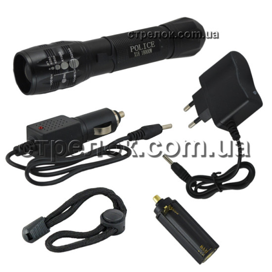 Фонарь Police X18 XPE 18000W