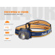 Налобний ліхтар Fenix HL40R, сірий
