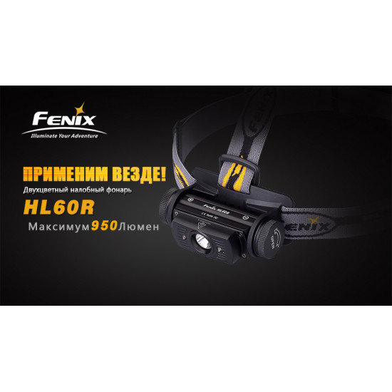 Налобний ліхтар Fenix HL60R