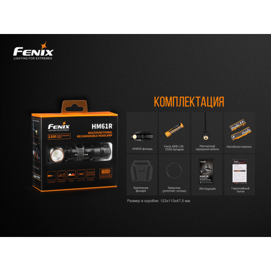 Мультифонарь Fenix HM61R
