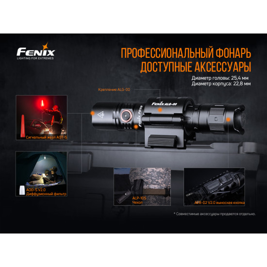 Ліхтар Fenix PD35 V3.0