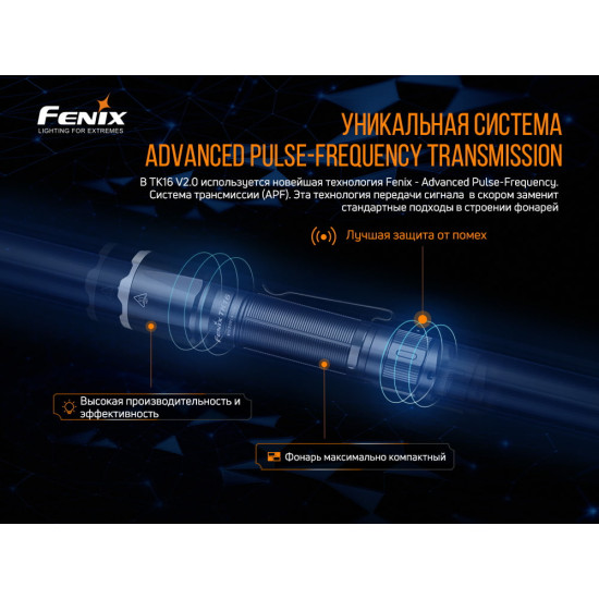 Набір ліхтарів Fenix TK16 V2.0 +E02R
