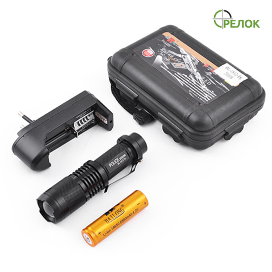 Фонарь BL-1812-T6 Police