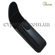 Чехол для ножа, кожаный черный