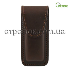 Чехол для ножа, кожаный коричневый