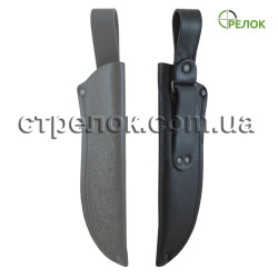 Кожаный чехол с тиснением №1 (черный)