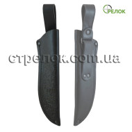 Кожаный чехол с тиснением №1 (черный)