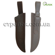 Кожаный чехол с тиснением №1 (коричневый)