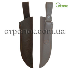 Кожаный чехол с тиснением №1 (коричневый)