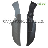 Кожаный чехол с тиснением №2 (черный)