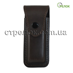 Кожаный чехол Стрелок для складного ножа (коричневый)