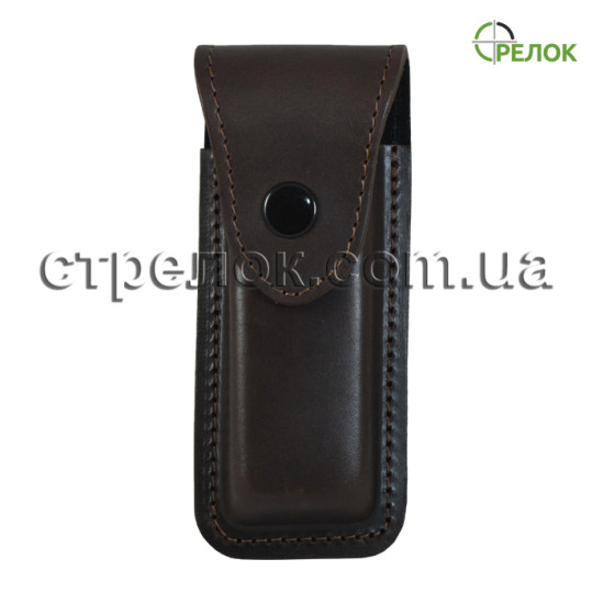 Кожаный чехол Стрелок для складного ножа (коричневый) Кожаный чехол Стрелок для складного ножа (коричневый)