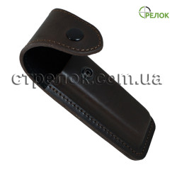 Кожаный чехол Стрелок для складного ножа (коричневый)