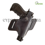 Кобура поясная для Blow C75 (бабочка) кожаная черная