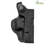 Кобура поясна для Glock-19, шкіряна формована