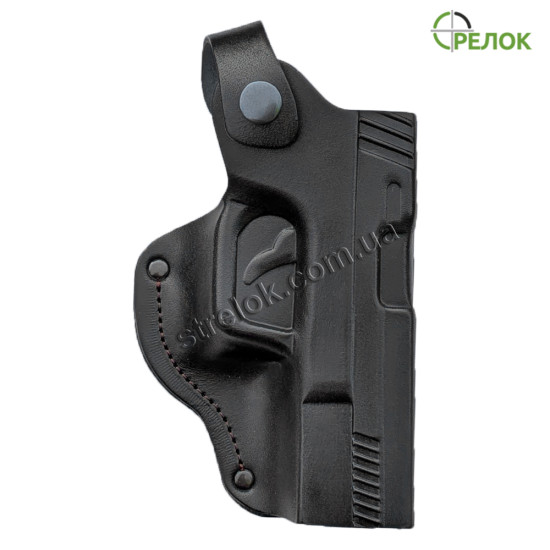 Кобура поясна для Glock-17, шкіряна формована