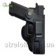 Кобура поясна для Glock-17, шкіряна формована зі скобою