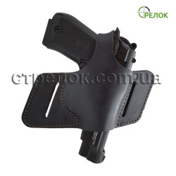 Кобура поясная для Retay 84FS (бабочка) кожаная черная