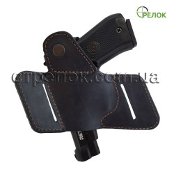Кобура поясная для Retay 84FS (бабочка) кожаная черная