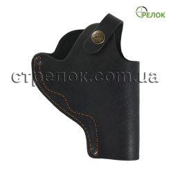 Кобура поясная для револьвера 3", кожаная