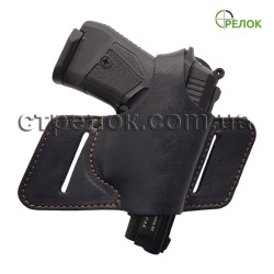 Кобура поясная для Stalker 914, 2914 (бабочка) кожаная черная