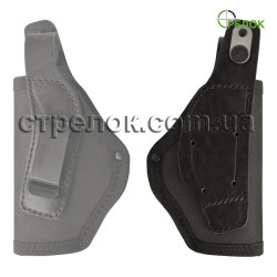 Кобура поясная Стрелок для Форт-17, синтетическая со скобой (для левши)
