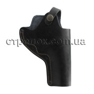 Кобура поясная для револьвера 4-4,5", кожаная 