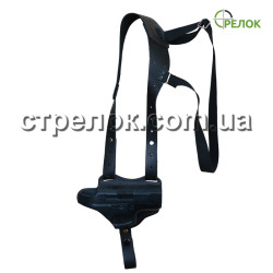 Кобура підплічна/поясна для Retay G17/G19, шкіряна формована чорна