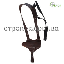 Кобура оперативная для Форт-17, кожаная формованная КОРИЧНЕВАЯ