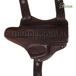 Кобура оперативная для Форт-17, кожаная формованная КОРИЧНЕВАЯ