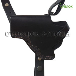 Кобура підплічна/поясна для револьвера 3", шкіряна (для шульги) Кобура підплічна/поясна для револьвера 3", шкіряна (для шульги)