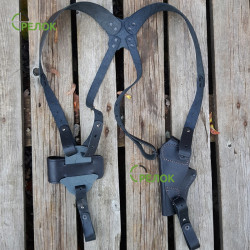 Кобура оперативна для ТТ із чохлом під магазин шкіряна формована Кобура оперативна для ТТ із чохлом під магазин шкіряна формована