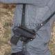Кобура оперативна для Glock-17 із чохлом під магазин шкіряна формована