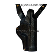 Кобура підплічна/поясна для Beretta 92, шкіряна формована ЧОРНА