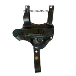 Кобура підплечна/поясна/внутрібрючна для ПМ шкіряна формована