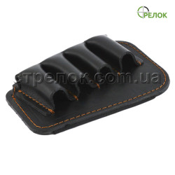 Патронташ на приклад (12 калибр, 4 ячейки), черный