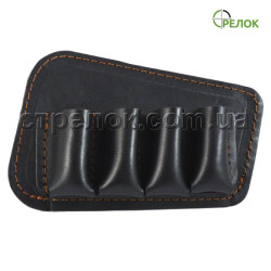 Патронташ на приклад (12 калибр, 4 ячейки), черный