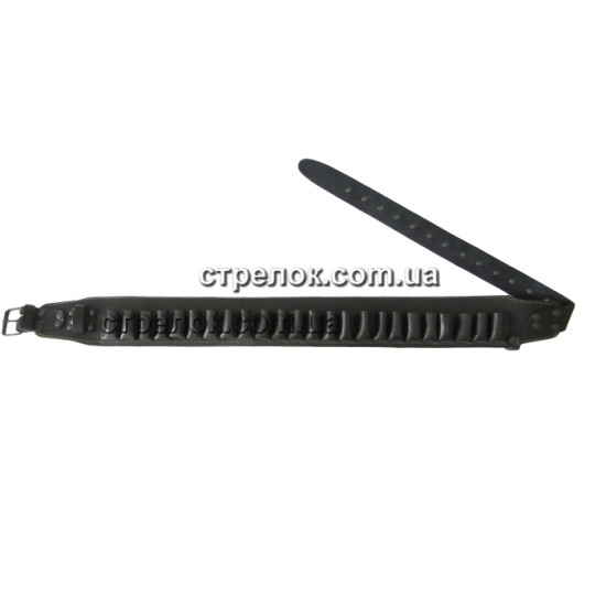 Патронташ однорядный открытый (12 калибр, 24 ячейки) Патронташ однорядный открытый (12 калибр, 24 ячейки)