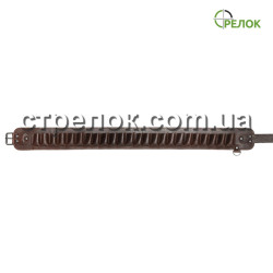 Патронташ однорядный открытый (12 калибр, 24 ячейки), коричневый Патронташ однорядный открытый (12 калибр, 24 ячейки), коричневый