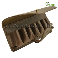 Подсумок на 7 патронов (12 калибр) коричневый